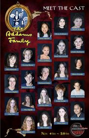 The Addams Family show poster