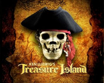 Ken Ludwig's TREASURE ISLAND - directed by Cheryl Schaar show poster