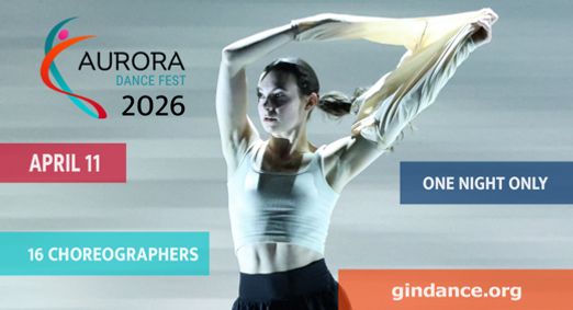 Aurora Dance Fest 2026 show poster