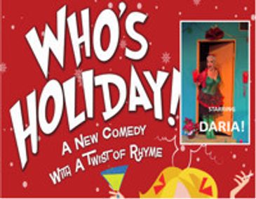 Who's Holiday show poster