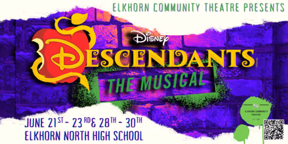 Disney's Descendants The Musical show poster