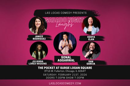 Sabado Night Laughs - February 2026 show poster