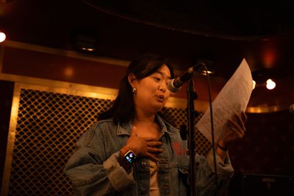 Out of the Wings - Scripts Open Mic show poster