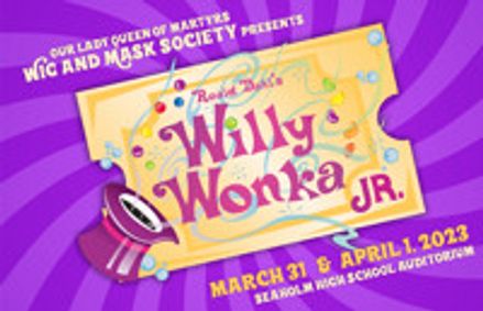 Willy Wonka Jr. show poster
