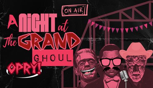 A Night At The Grand Ghoul Opry show poster