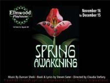 Spring Awakening show poster