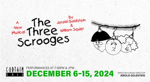 THE THREE SCROOGES show poster