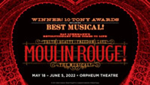 Moulin Rouge! The Musical show poster