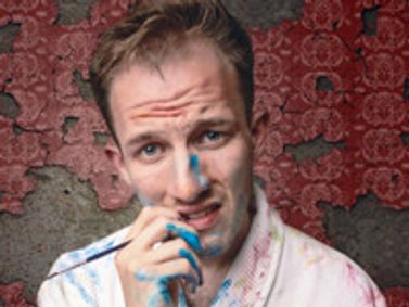 100 Paintings show poster