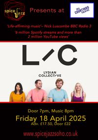 Spice Jazz Presents: LYDIAN COLLECTIVE show poster