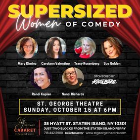 Supersized Women of Comedy show poster
