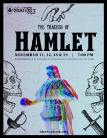 Hamlet show poster