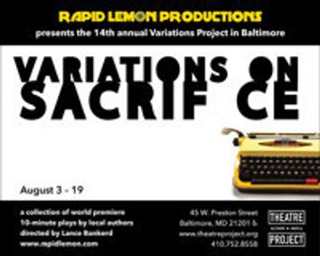 Variations on Sacrifice show poster