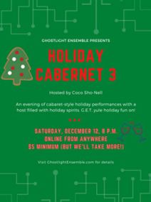 Holiday Cabernet 3 show poster