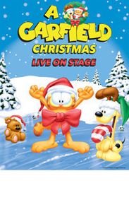 A Garfield Christmas show poster