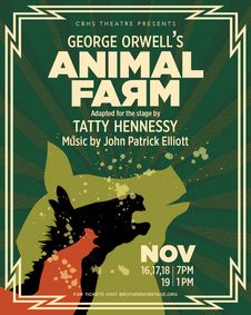 Animal Farm show poster