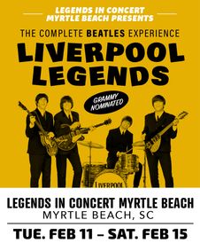 Liverpool Legends The Complete Beatles Experience show poster