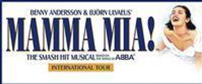 MAMMA MIA show poster