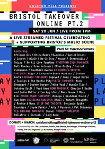 Colston Hall Presents Bristol Takeover Online Part 2