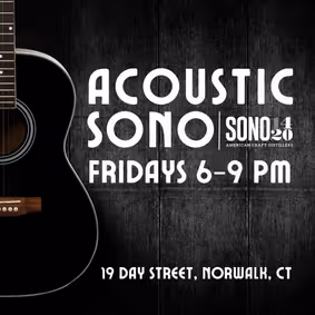 Acoustic SoNo show poster