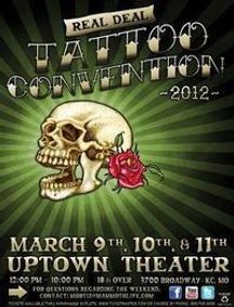 Real Deal TATTOO CONVENTION show poster