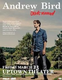 Andrew Bird w/Eugene Mirman show poster