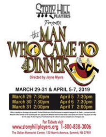 The Man Who Came to Dinner show poster