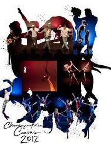 CHOREOGRAPHER'S CANVAS 2012 show poster