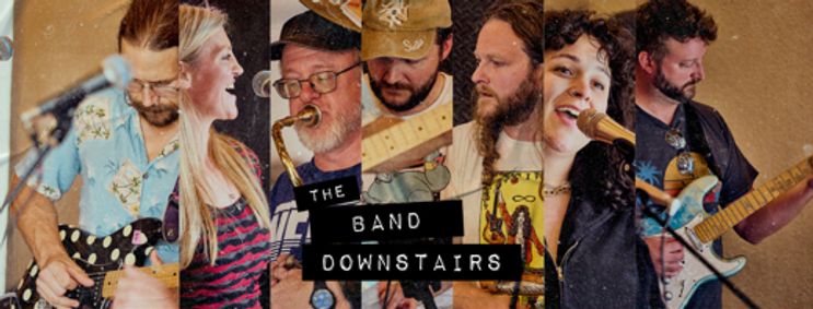  The Band Downstairs and Pavel & Direct Contact show poster