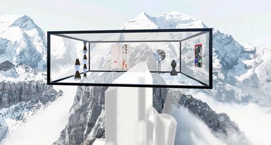 Scenario for a Past Future, an exhibition by Josephine Meckseper, presented by the Lewis Center for the Arts’ Program in Visual Arts and Department of Art & Archaeology show poster