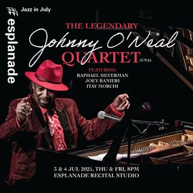 Jazz in July: The Legendary Johnny O'Neal Quartet show poster
