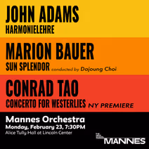 Mannes Orchestra with The Westerlies at Alice Tully Hall