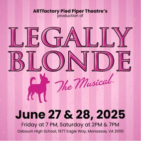 Legally Blonde show poster