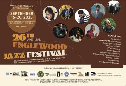 26th Annual Englewood Jazz Festival show poster