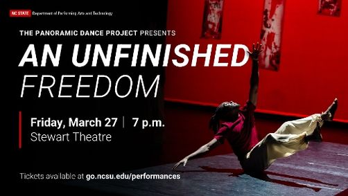 Panoramic Dance Project Concert: An Unfinished Freedom show poster