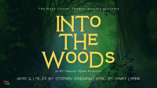 Into the Woods show poster