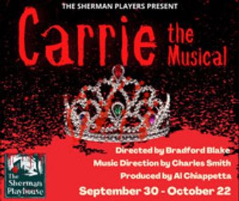 CARRIE: The Musical show poster