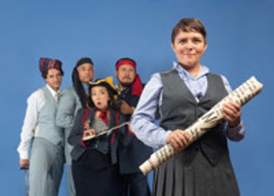 Treasure Island show poster