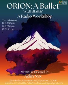 ORION: A Ballet show poster