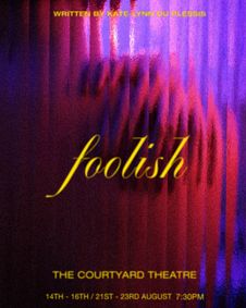 foolish show poster