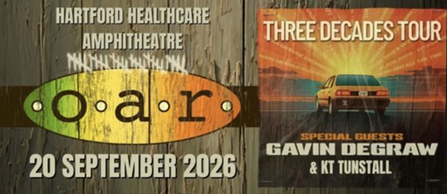 O.A.R. show poster