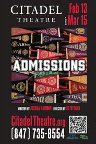 Admissions show poster