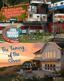 Rockland Shakespeare Company Presents The Merry Wives of Windsor and The Taming of the Shrew show poster