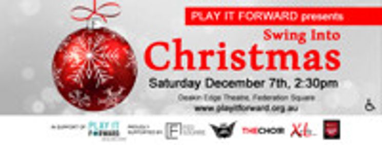 Swing into Christmas show poster