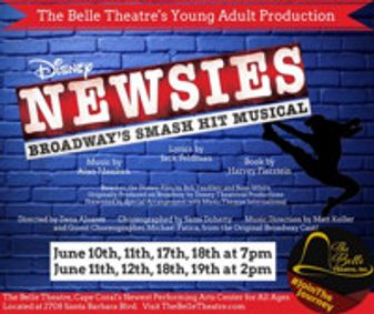 Newsies show poster