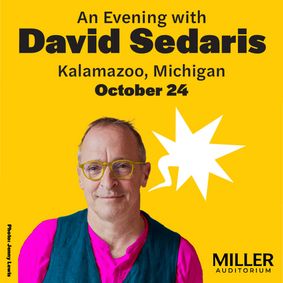 An Evening with David Sedaris show poster