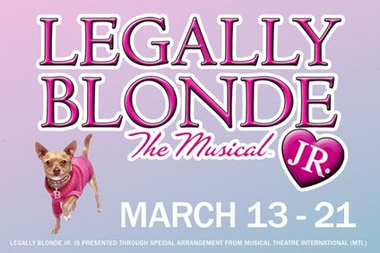 Legally Blonde Jr. show poster
