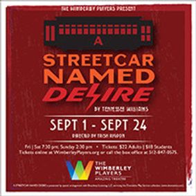 A STREETCAR NAMED DESIRE show poster