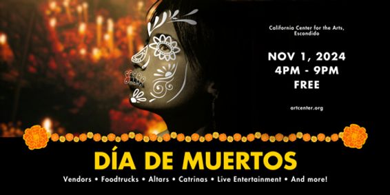 29th Annual Día de los Muertos Festival show poster
