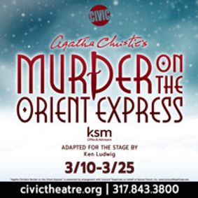 Agatha Christie's MURDER ON THE ORIENT EXPRESS show poster